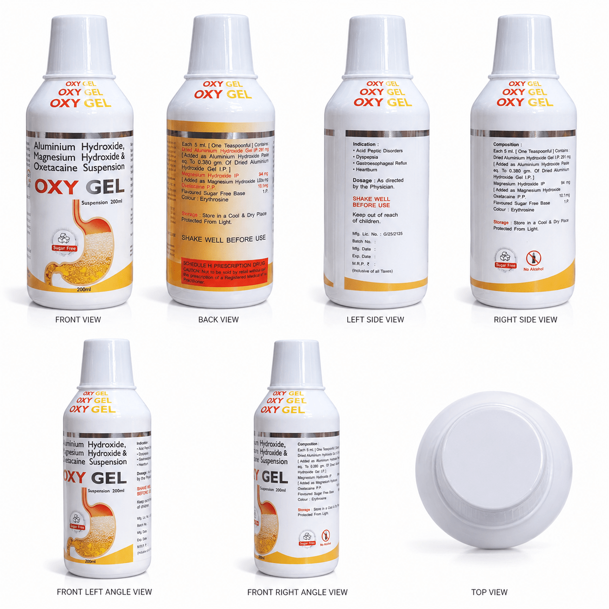 OXYGEL Suspension , Mrp : 205.00 - Image 4