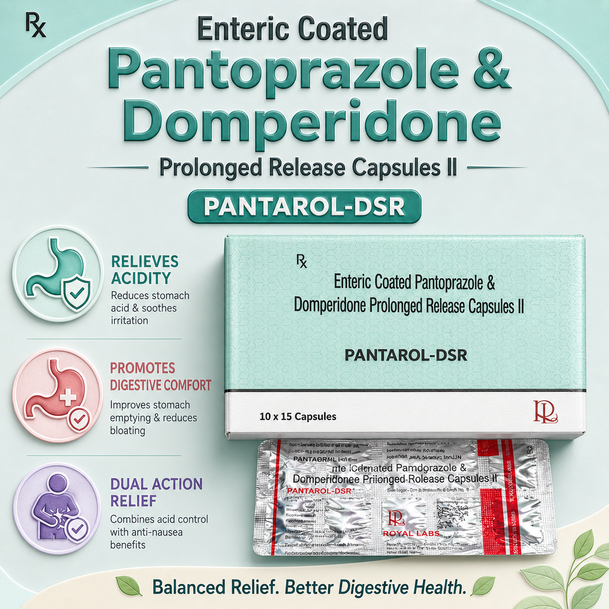 PANTAROL-DSR , Mrp : 127.00/15 Cap. - Image 3