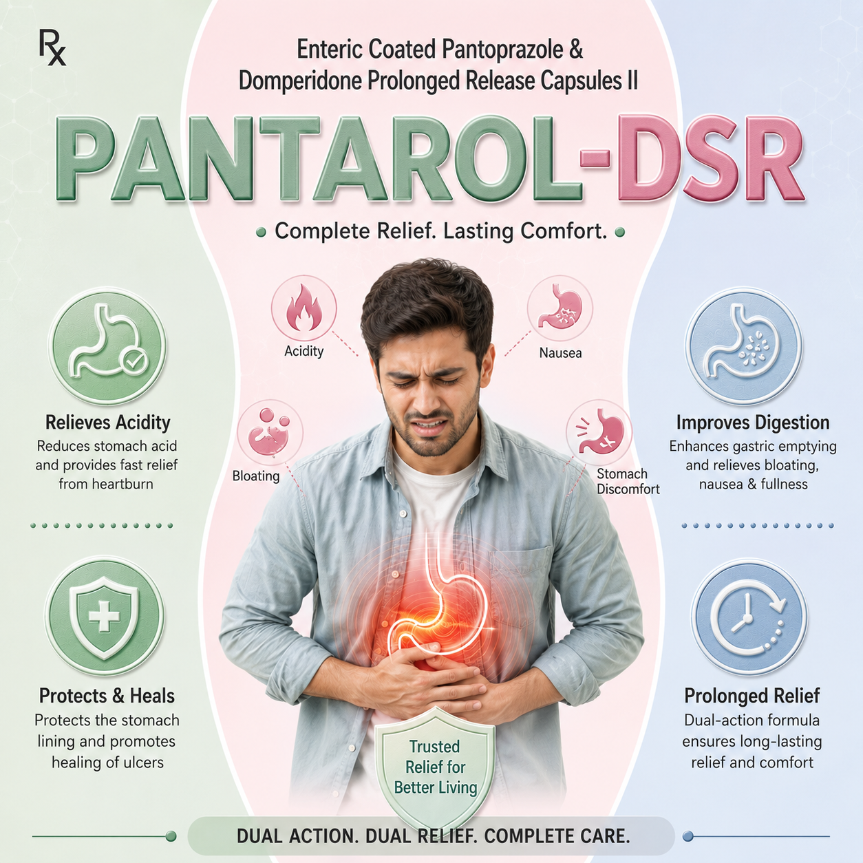 PANTAROL-DSR , Mrp : 127.00/15 Cap. - Image 2