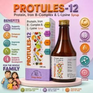 PROTULES - 12  Syrup , Mrp : 125.00