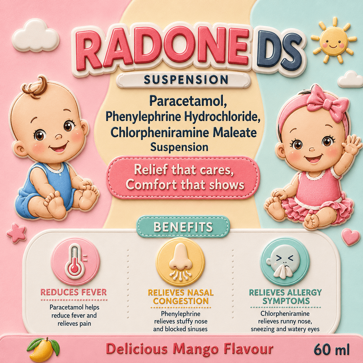 RADONE DS Susp. , Mrp : 86.00 - Image 3