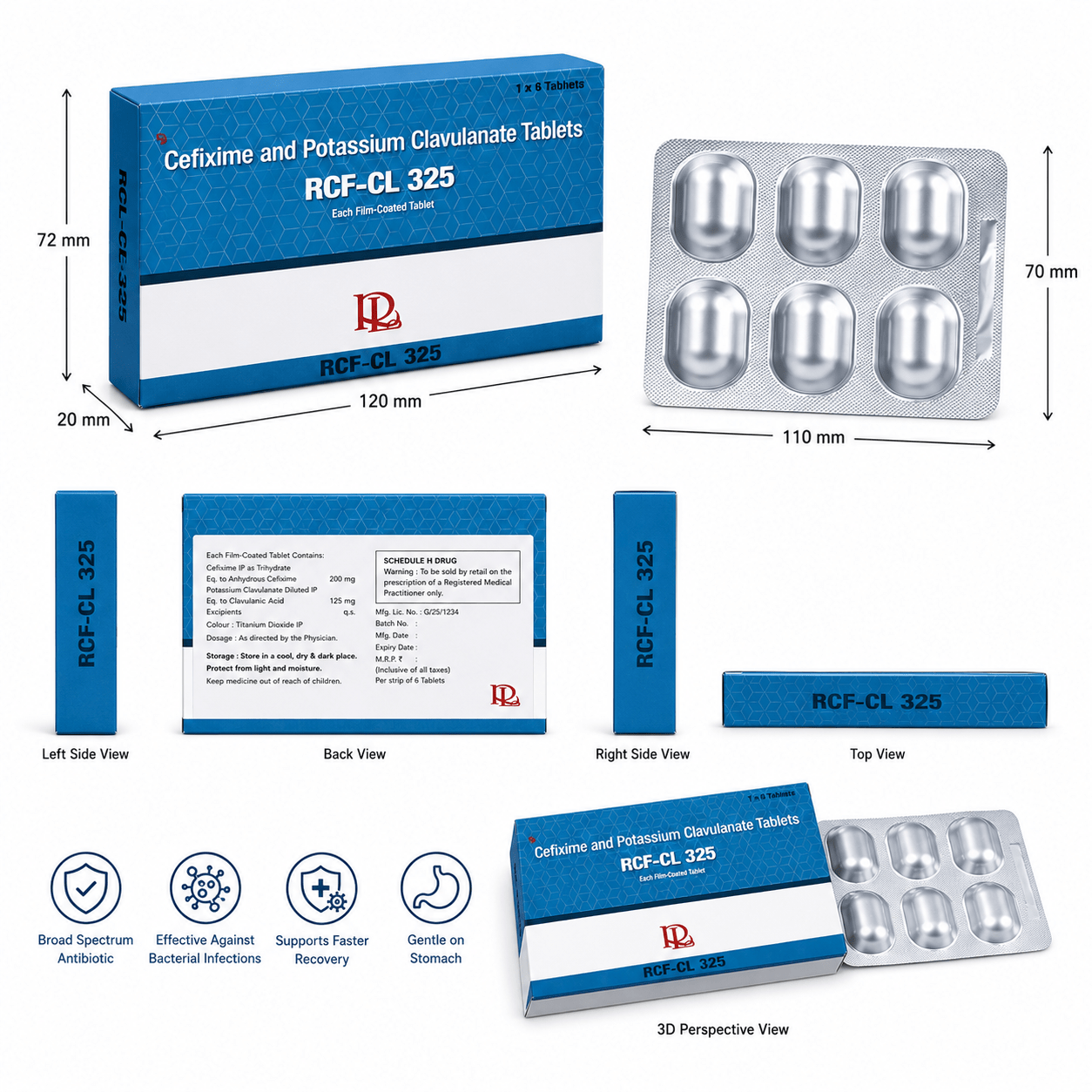 RCF-CL , Mrp : 210.00 / 10 Tablet - Image 4
