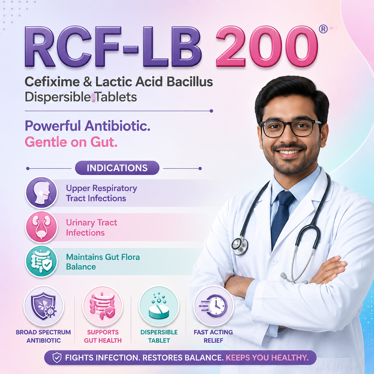 RCF-LB-200 , Mrp : 174.00/10 Tab. - Image 2