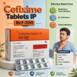 RCF-200 , Mrp : 105.00 / 10 Tablet