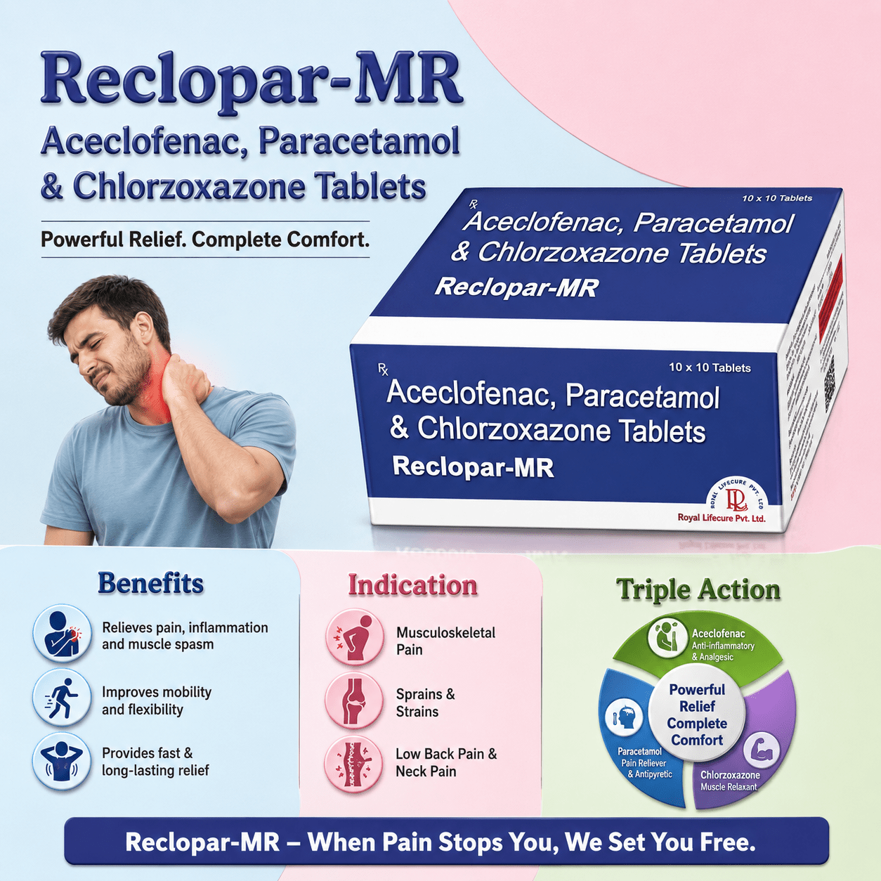 RECLOPAR-MR , Mrp :92.00/10 Tab. - Image 3