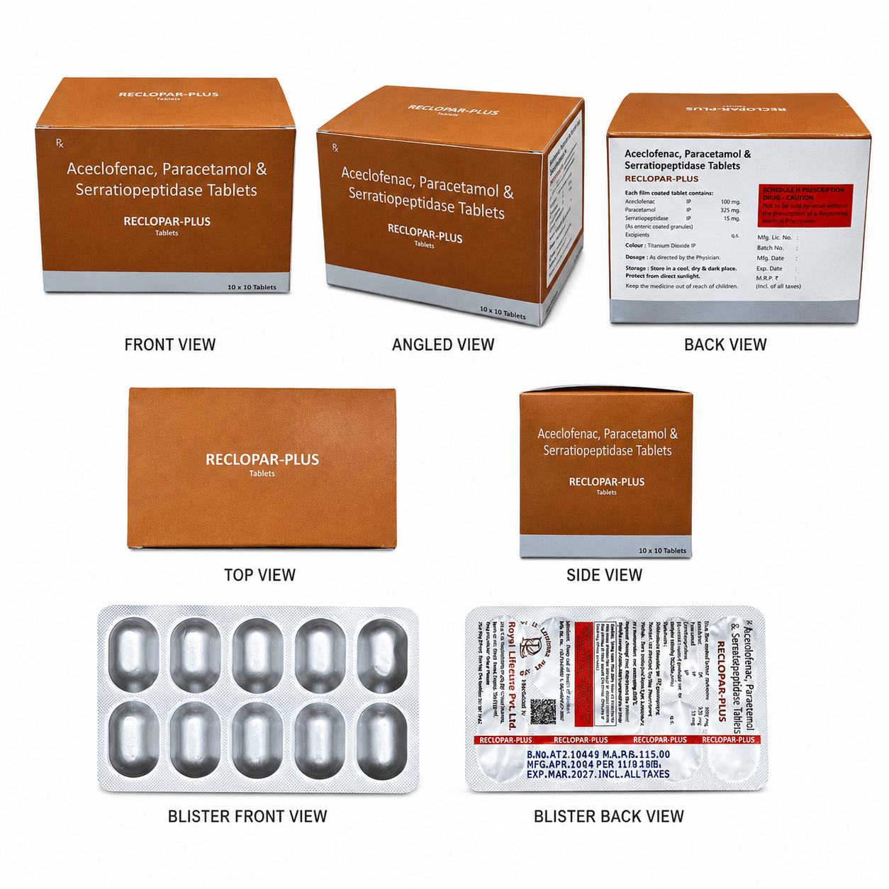 RECLOPAR-PLUS , Mrp:115.00/10 Tab. - Image 4
