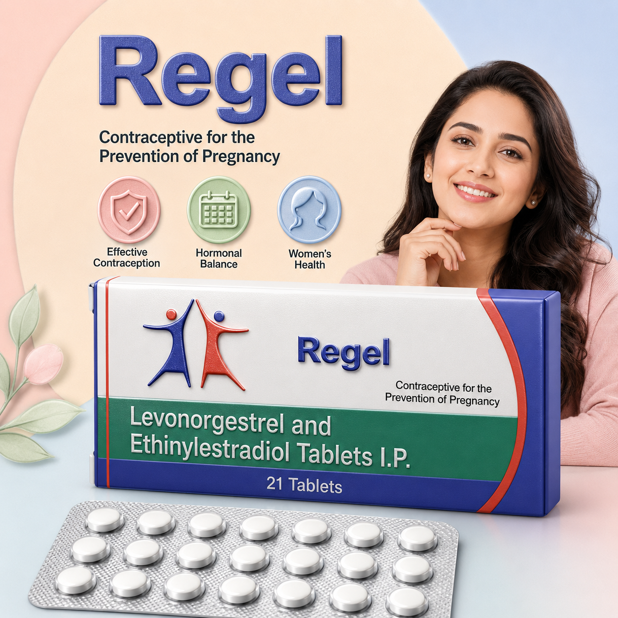 REGEL , Mrp : 126.00 / 21 Tablet