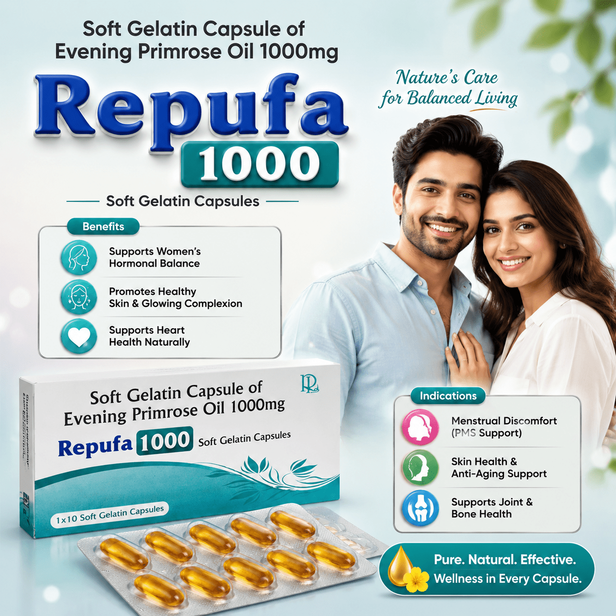 REPUFA-1000 , Mrp :320.00/10 Cap. - Image 3