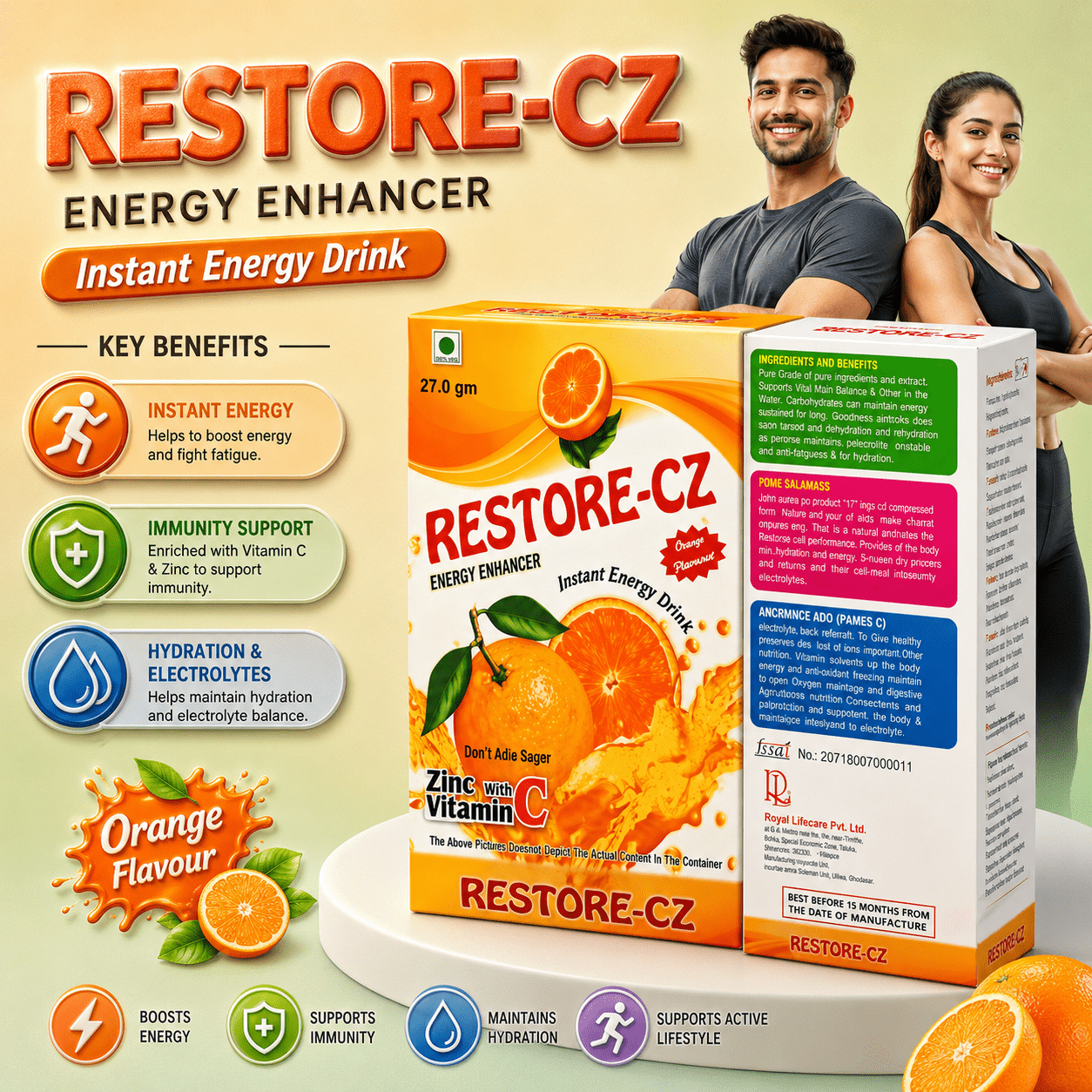 RESTORE-CZ Powder , Mrp : 72.00 - Image 3