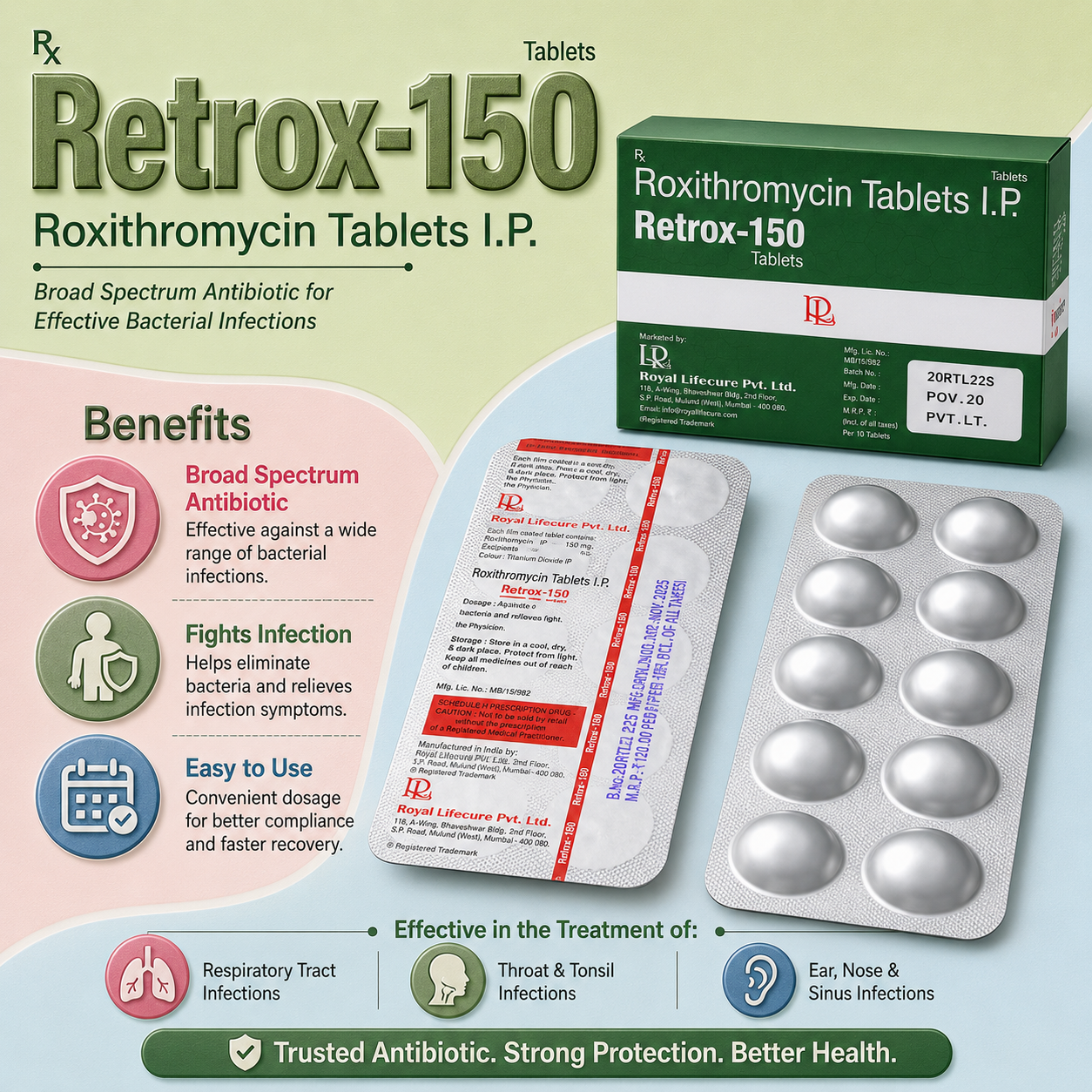 RETROX-150 , Mrp : 112.00/10 Tab. - Image 3