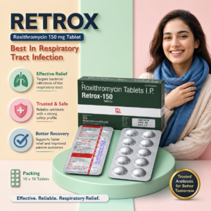 RETROX-150 , Mrp : 112.00/10 Tab.