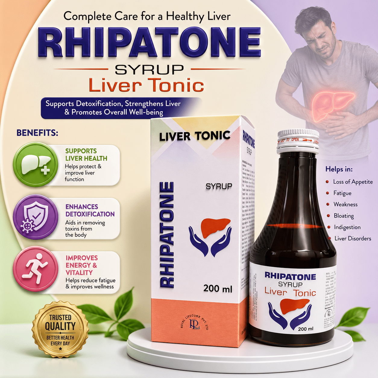 RHIPATONE Syrup , Mrp : 131.00