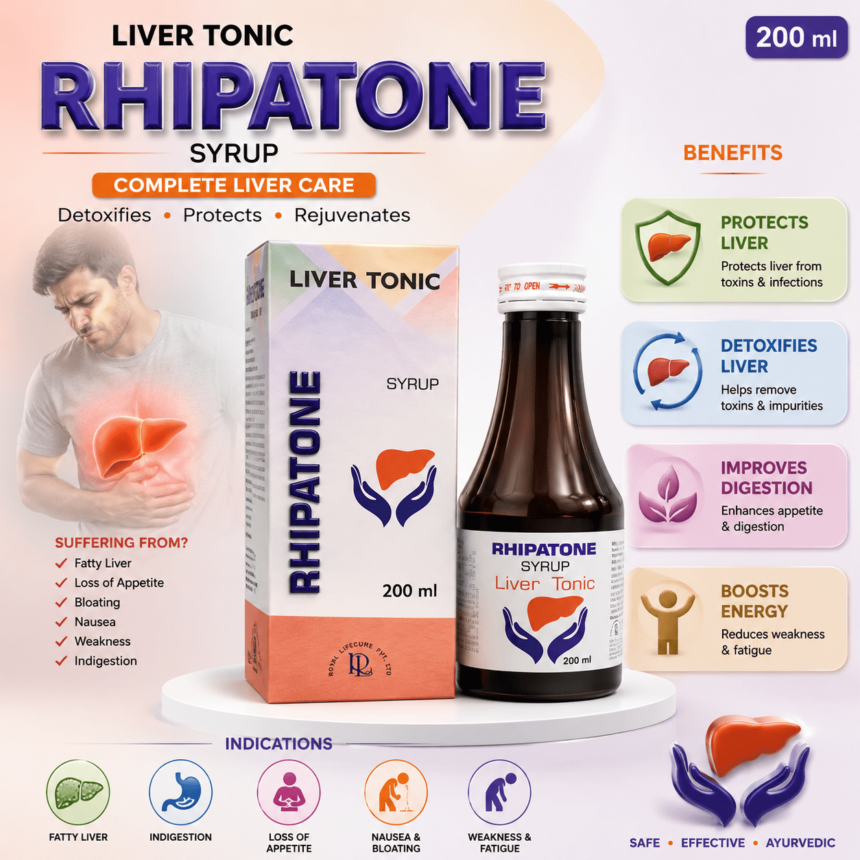 RHIPATONE Syrup , Mrp : 131.00 - Image 2