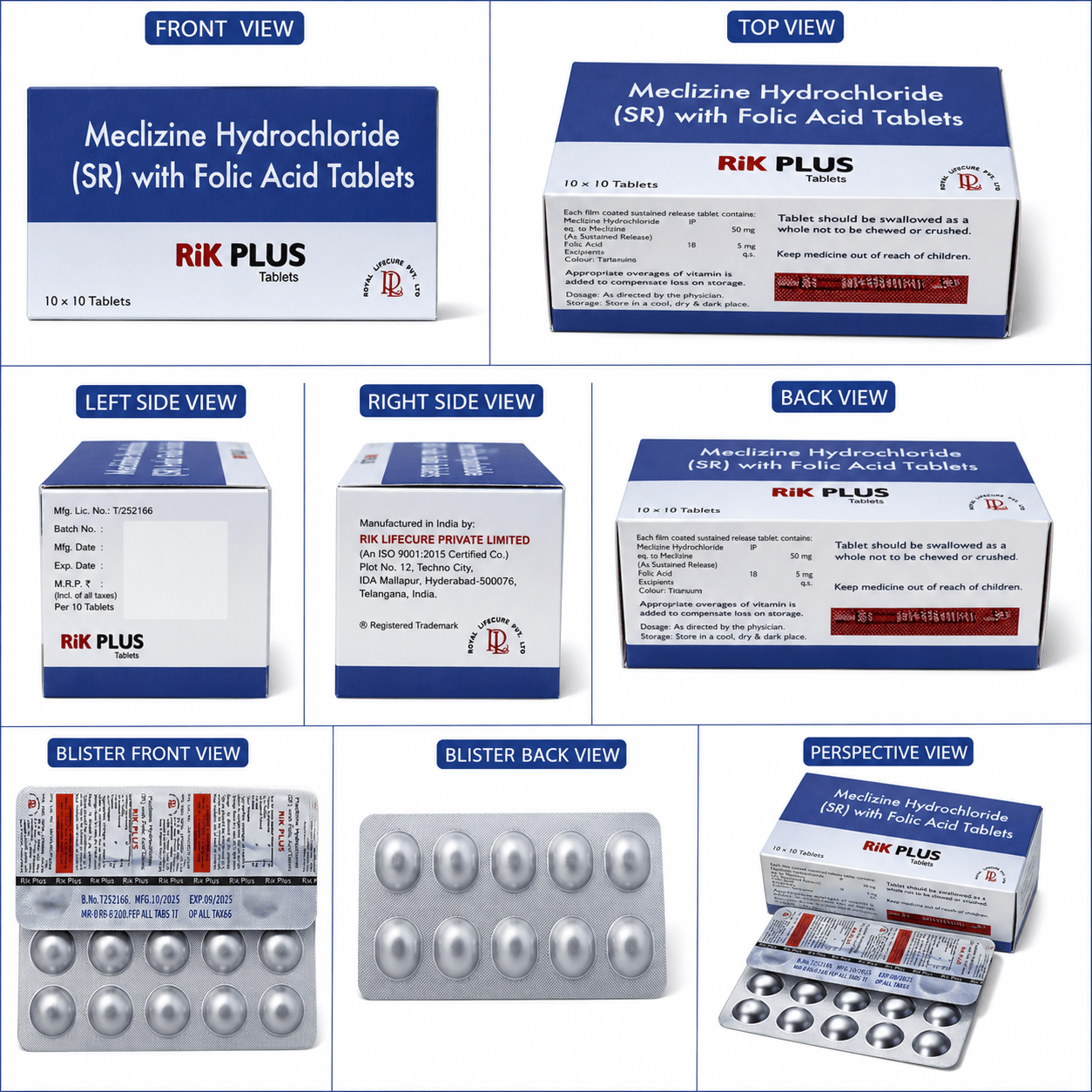 RIK PLUS , Mrp : 99.00 / 10 Tablet - Image 4
