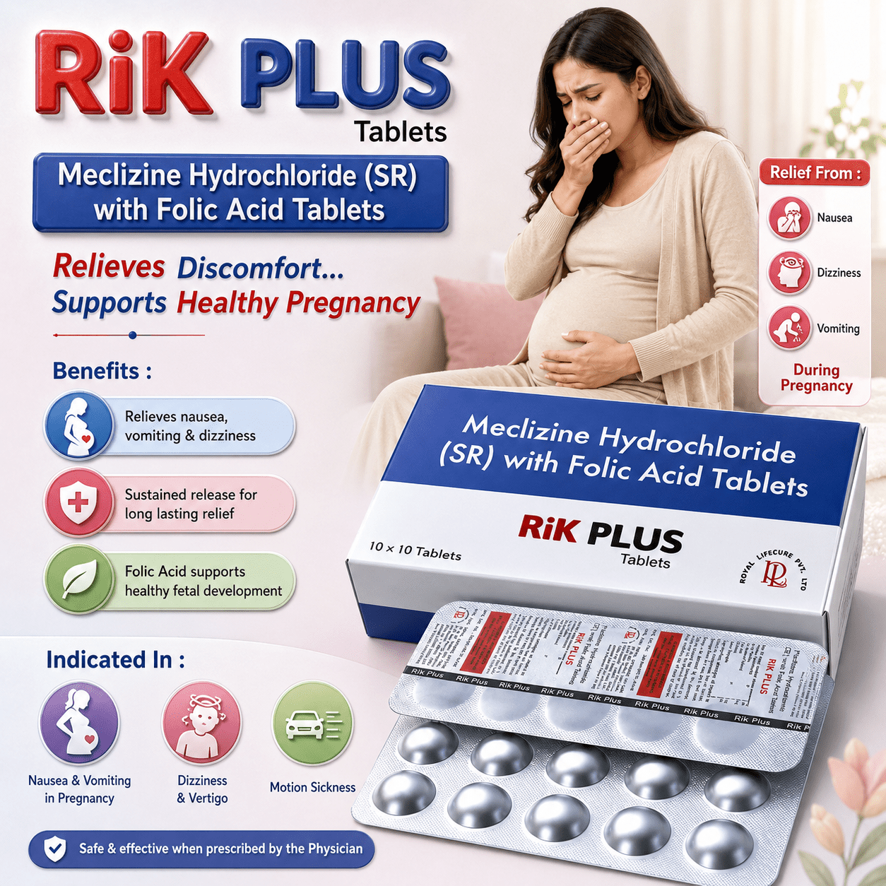 RIK PLUS , Mrp : 99.00 / 10 Tablet