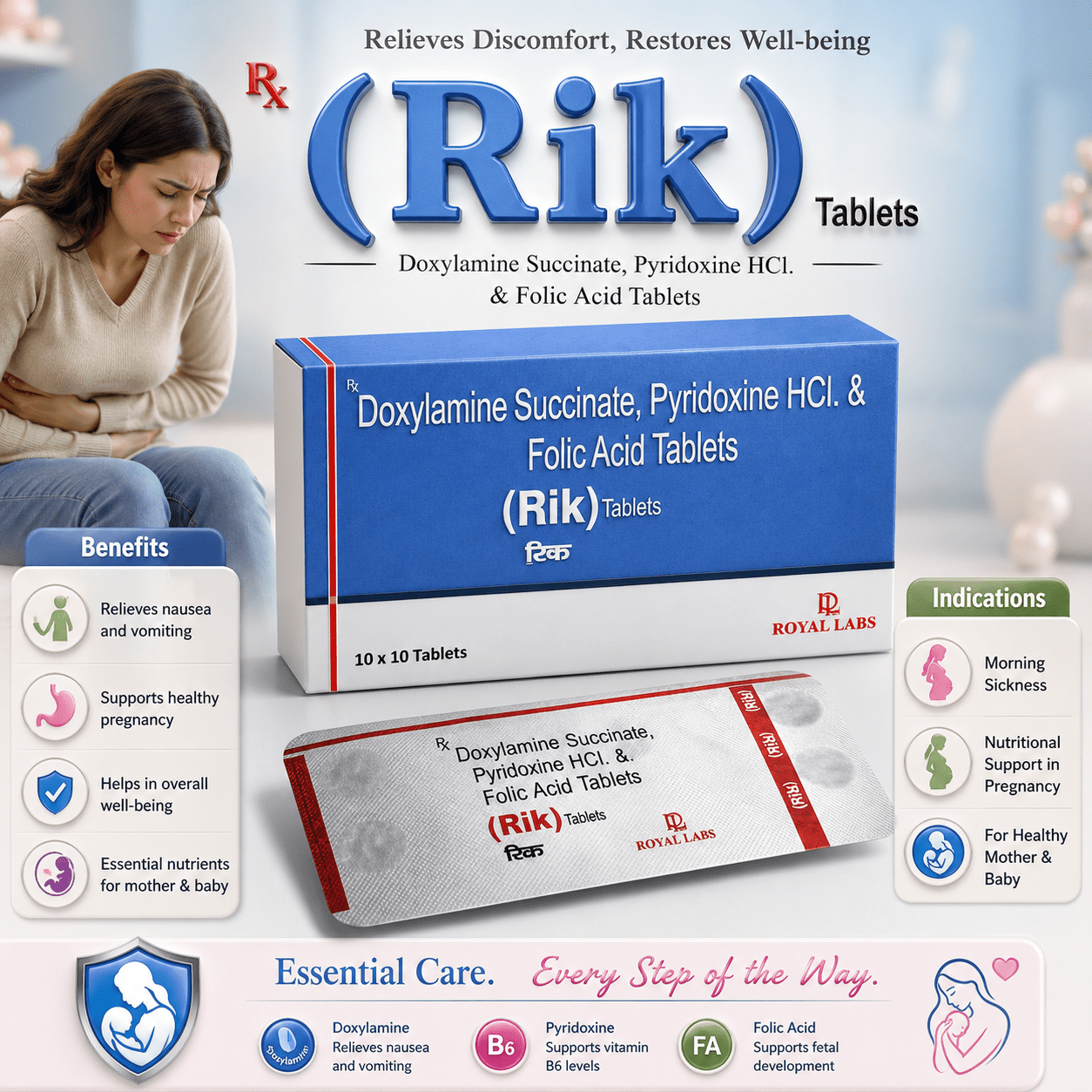 RIK , Mrp : 68.00 / 10 Tablet - Image 2