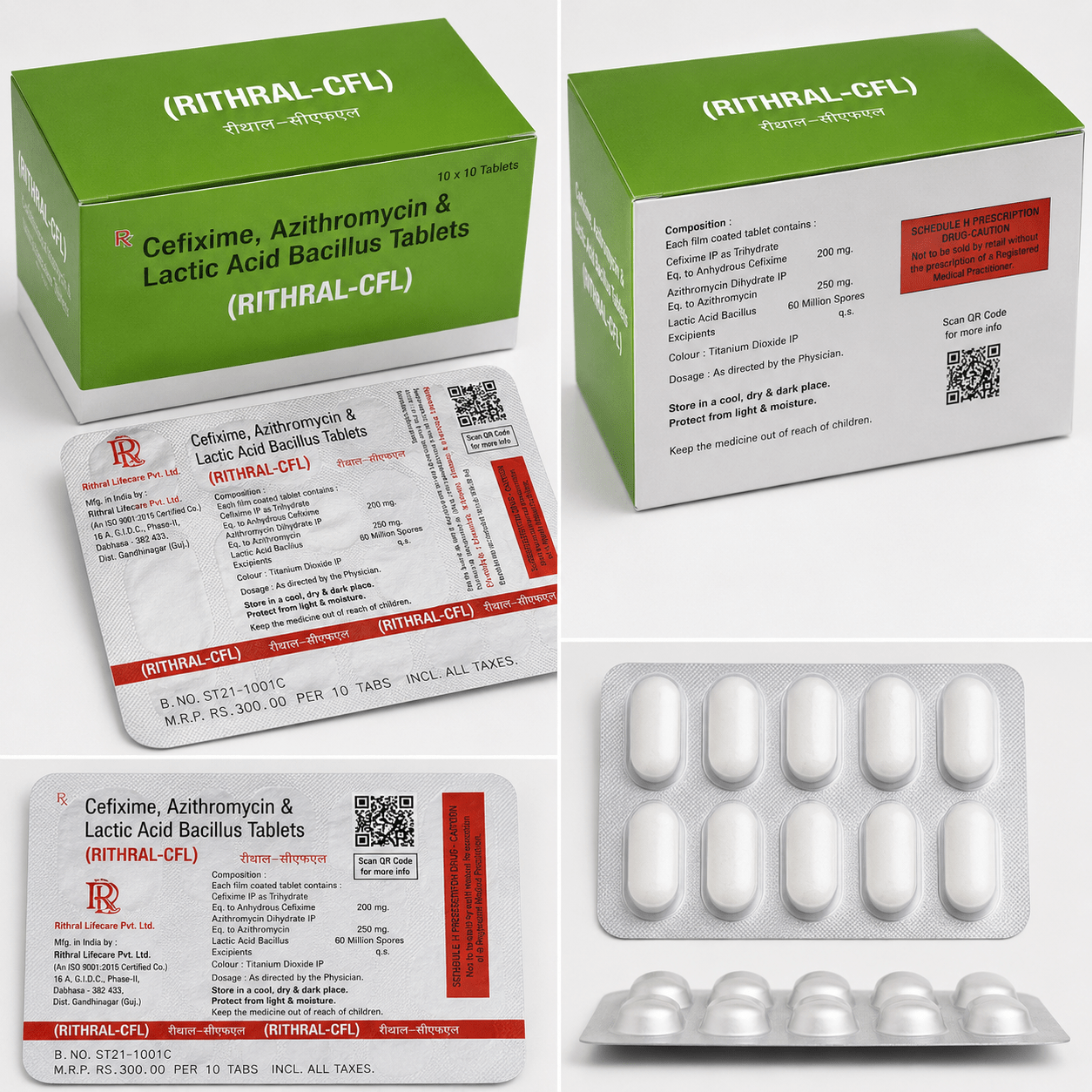 RITHRAL-CFL Mrp : 319.00/10 Tab. - Image 2