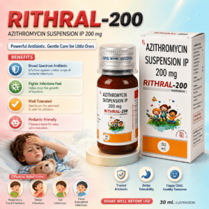 RITHRAL 200 Susp. , Mrp : 109.00