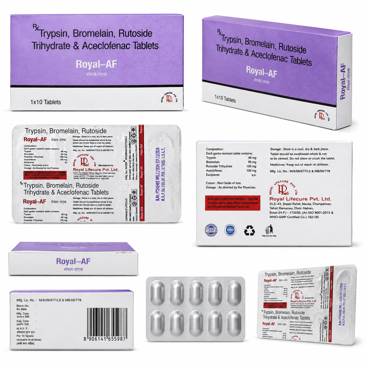 ROYAL-AF , Mrp : 178.00 / 10 Tablet - Image 2