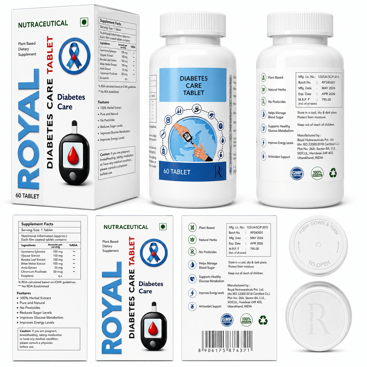DIABETIC , Mrp : 580.00/60 Tab. - Image 4