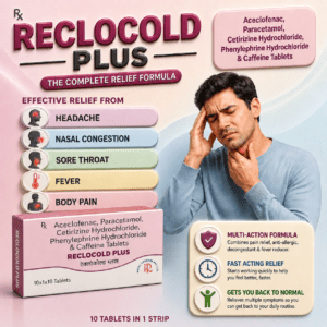 RECLOCOLD PLUS,Mrp :92.00/10 Tab.