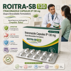 ROITRA-SB 130 , Mrp:374.00/10 Cap.