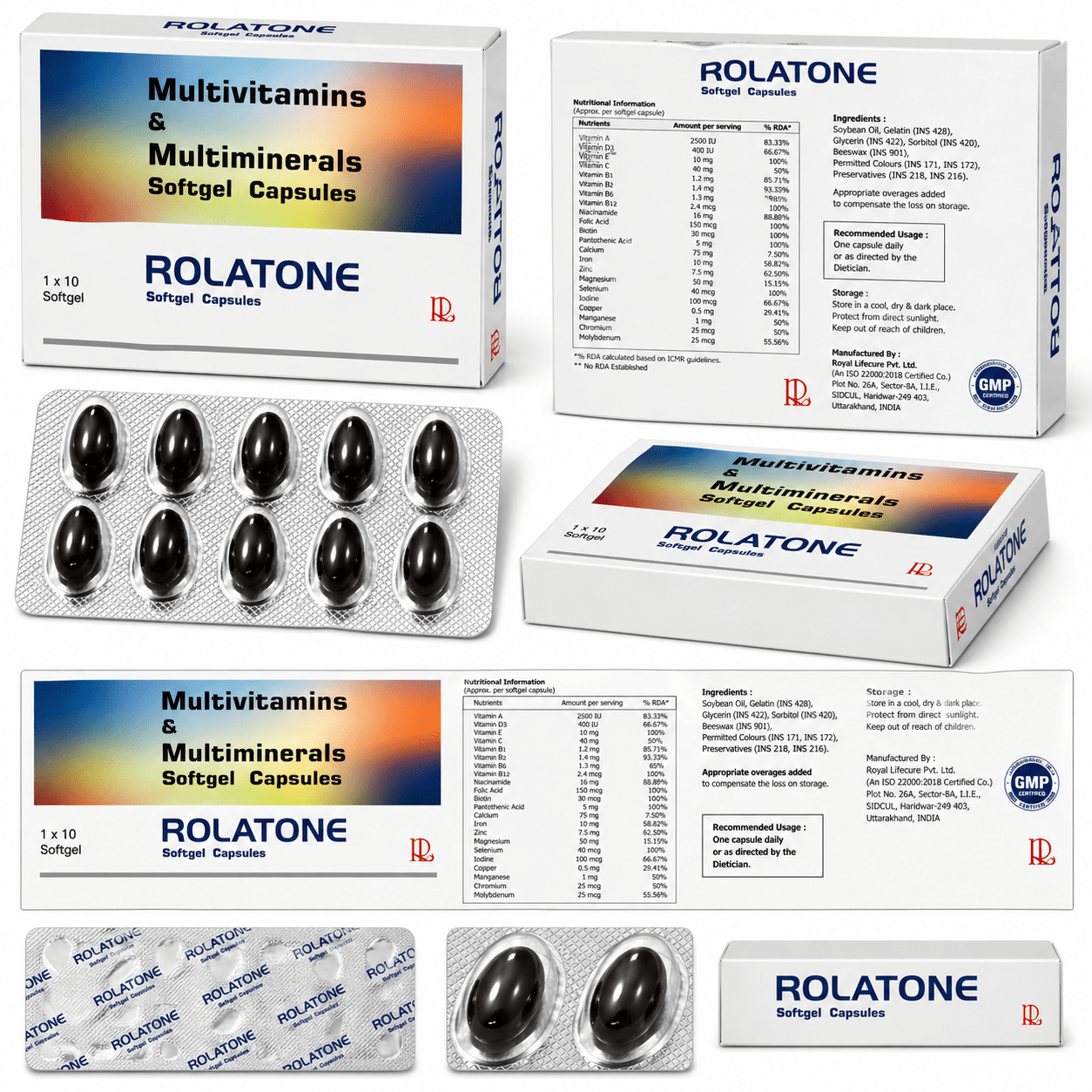 ROLATONE , Mrp : 115.00/10 Cap. - Image 4