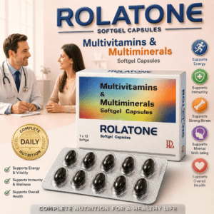 ROLATONE , Mrp : 115.00/10 Cap.