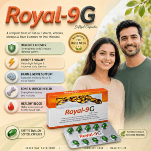 ROYAL-9G , Mrp : 258.00 / 10 Cap.
