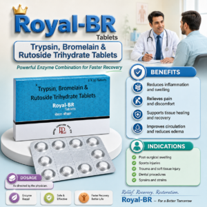 ROYAL-BR , Mrp : 155.00 / 10 Tablet