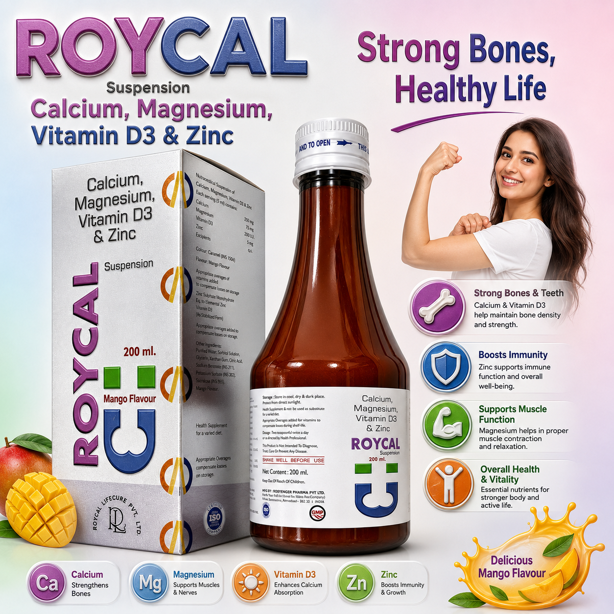 ROYCAL Suspension , Mrp : 155.00 - Image 3