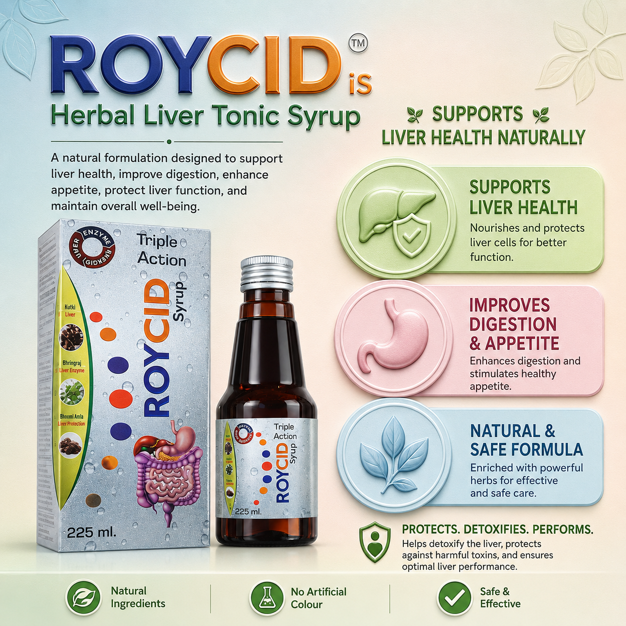 ROYCID Syrup , Mrp : 164.00 - Image 2