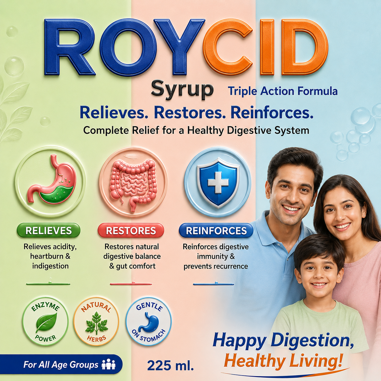 ROYCID Syrup , Mrp : 164.00 - Image 3