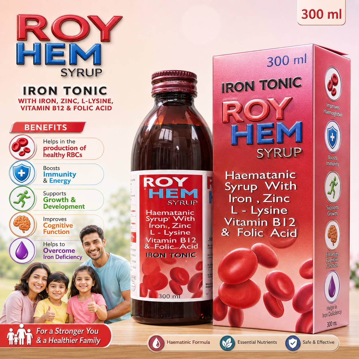 ROYHEM Syrup , Mrp : 199.00