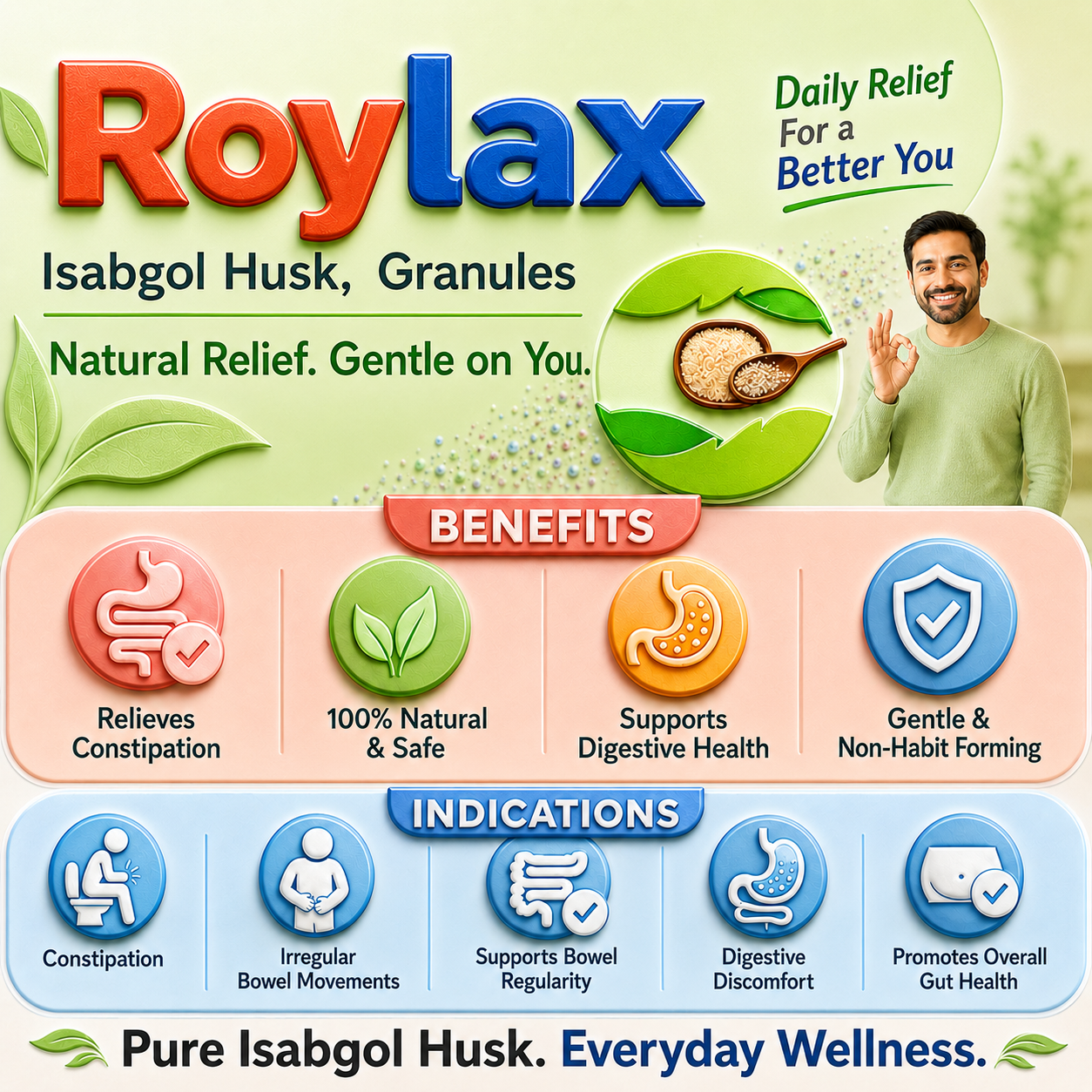ROYLAX GRANULES , Mrp : 260.00 - Image 2