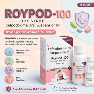 ROYPOD-100 Dry Syp. , Mrp:162.00