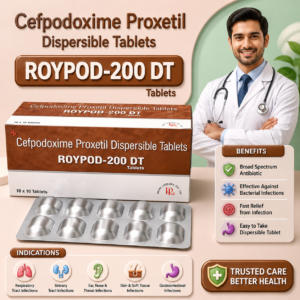 ROYPOD-200 DT , Mrp : 260.00/Tab.