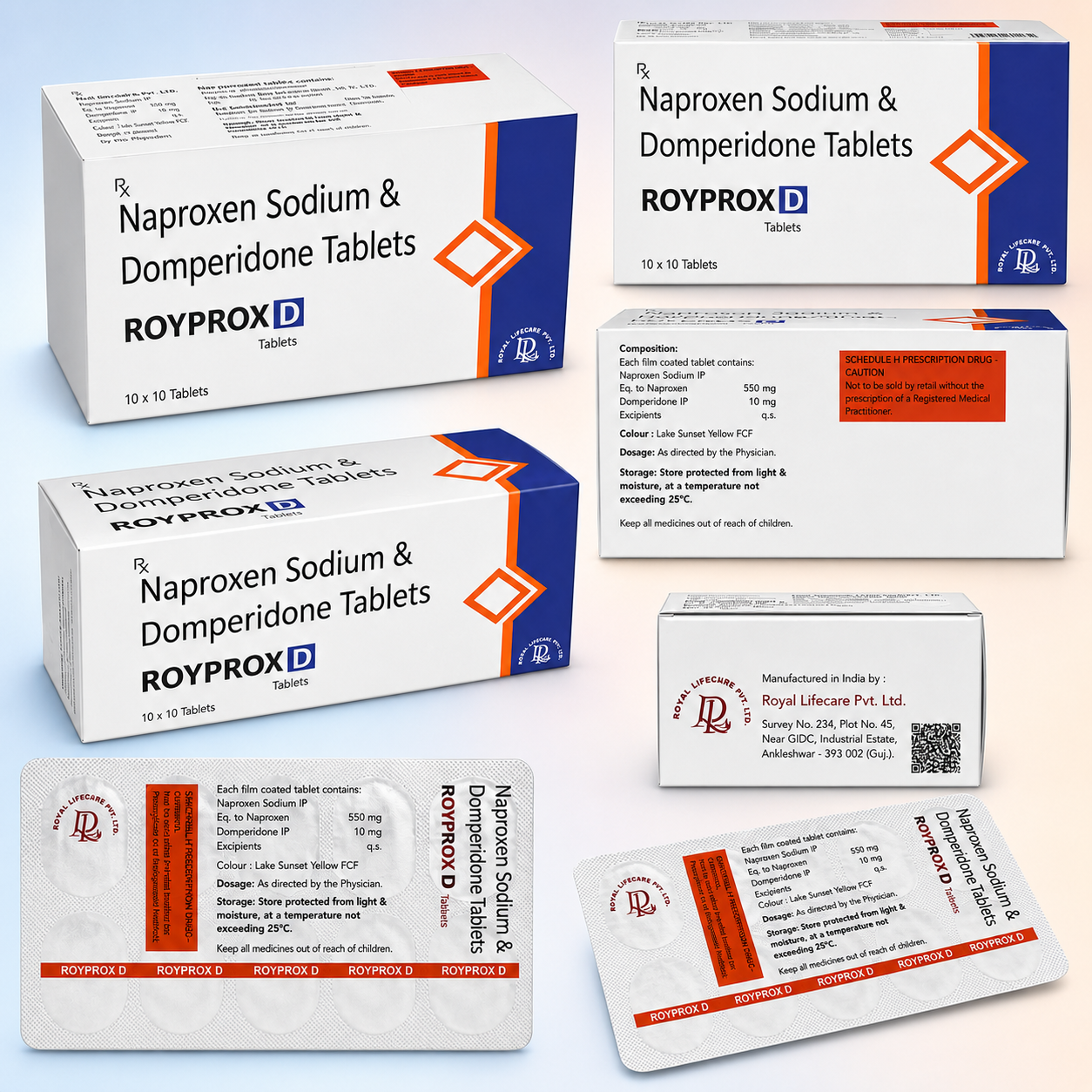 ROYPROX-D , Mrp : 160.00 / 10 Tab. - Image 4
