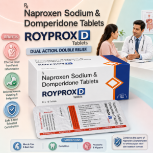 ROYPROX-D , Mrp : 160.00 / 10 Tab.