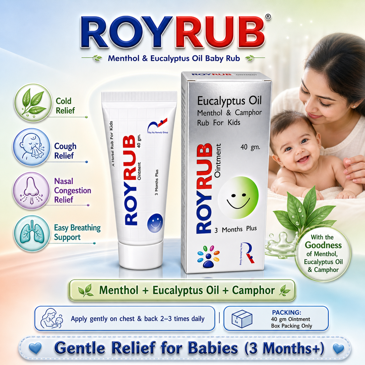 ROYRUB Ointment , Mrp : 145.00 - Image 2