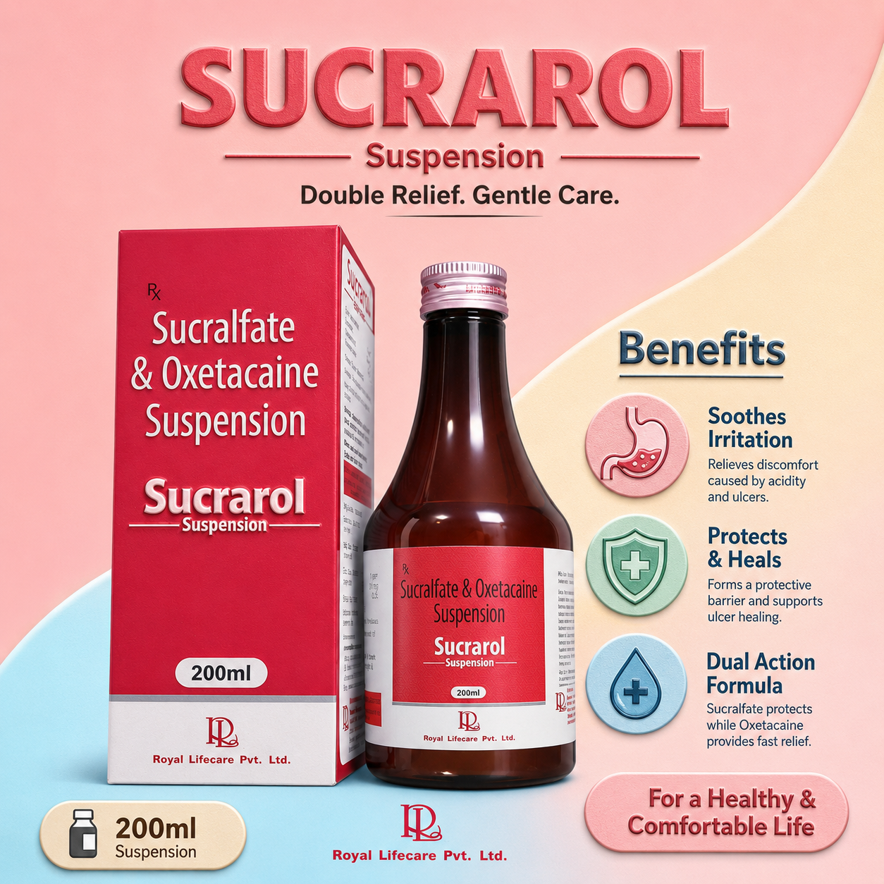 SUCRAROL 200ml , Mrp : 290.00 - Image 2