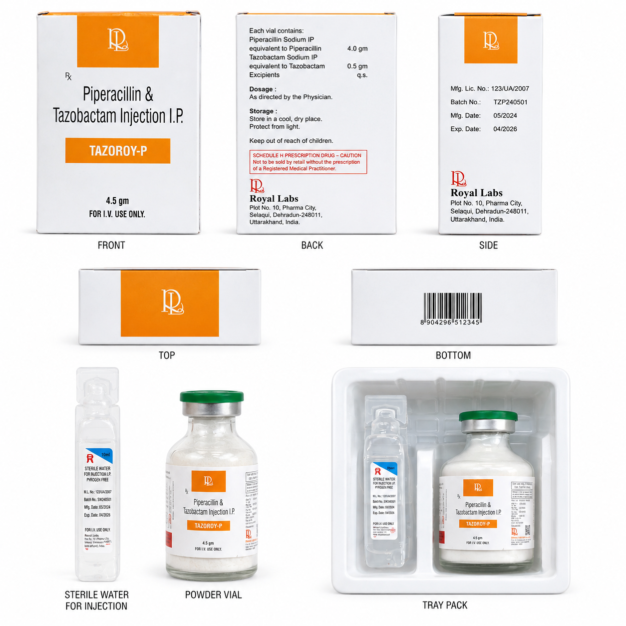 TAZOROY-P Injection , Mrp : 427.00 - Image 4