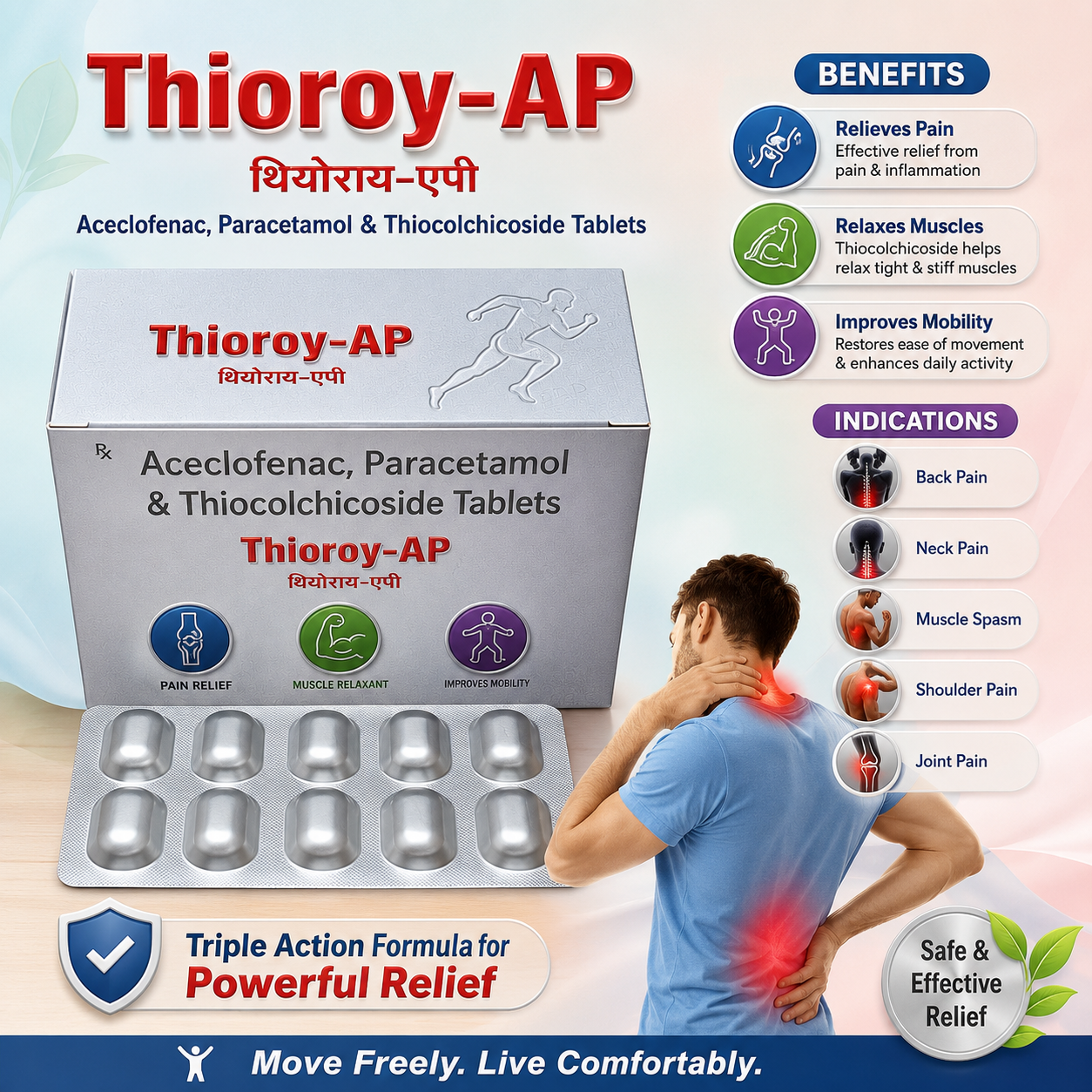 THIOROY-AP , Mrp : 260.00/10 Tab.