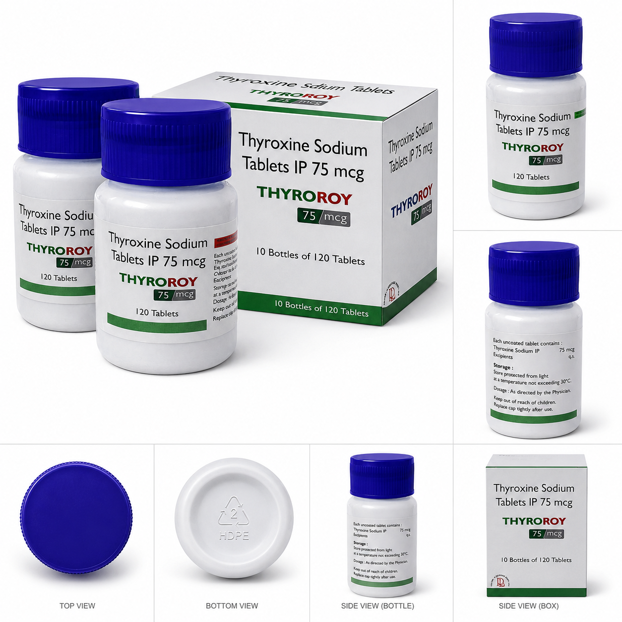 THYROROY 75 , Mrp : 180.00/120 Tab. - Image 4