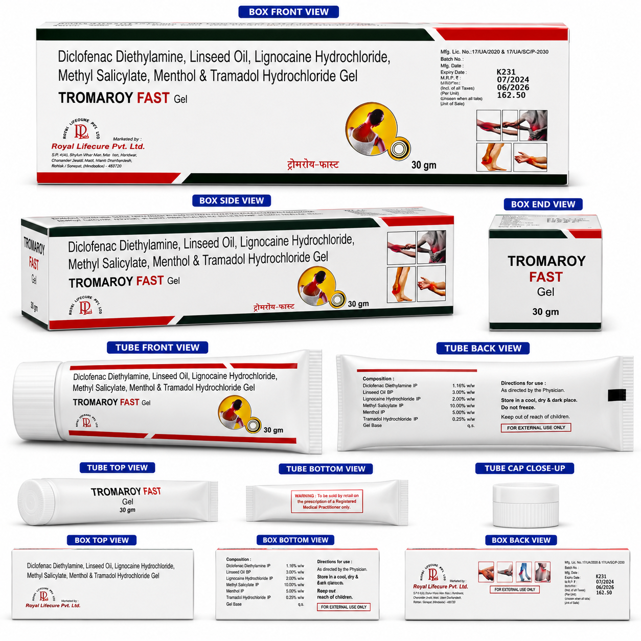 TROMAROY-FAST Gel , Mrp. : 168.00 - Image 2