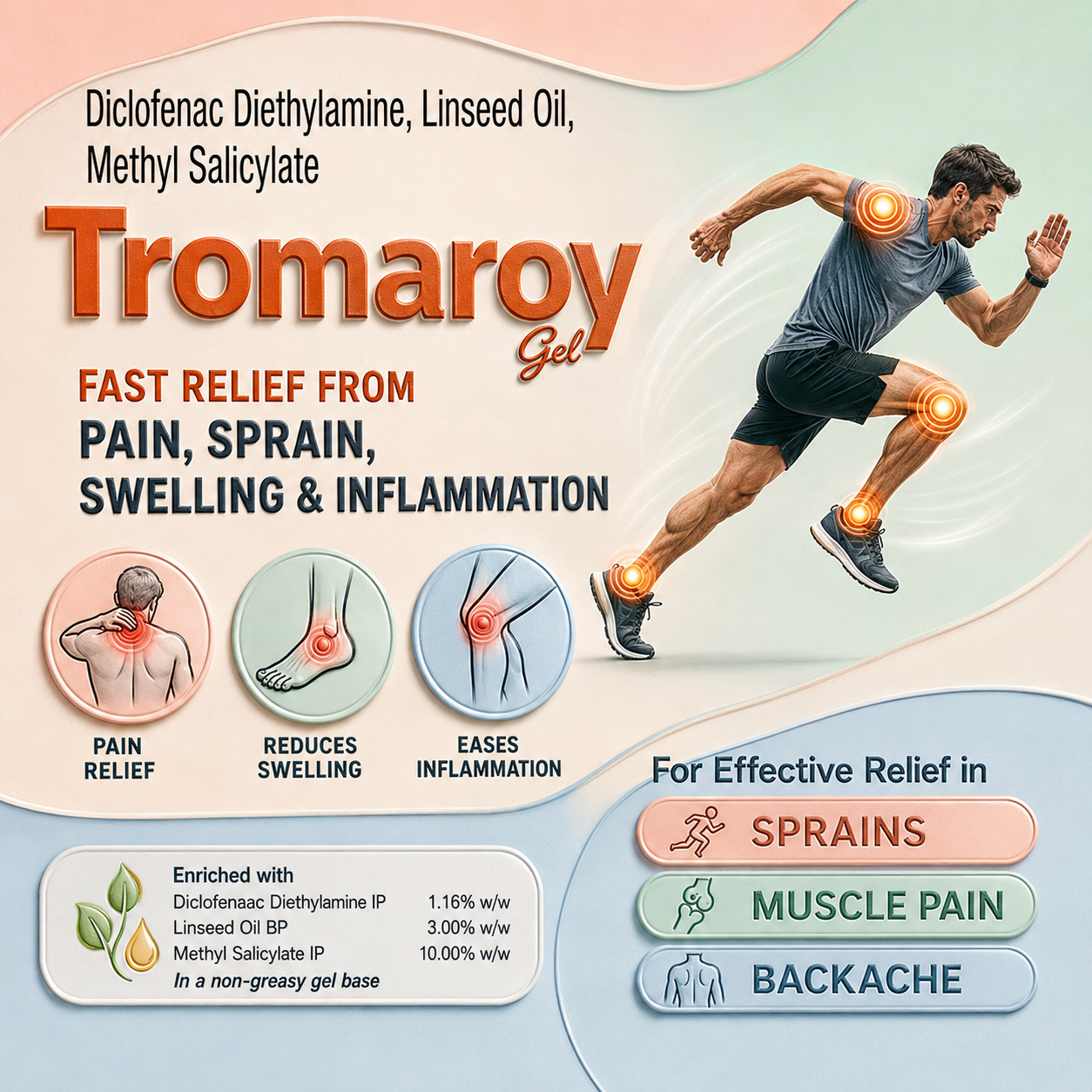 TROMAROY GEL , Mrp : 100.00 - Image 3
