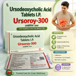 URSOROY-300 , Mrp : 360.00/10 Tab.