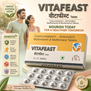 VITAFEAST , Mrp : 175.00 / 15 Tab.