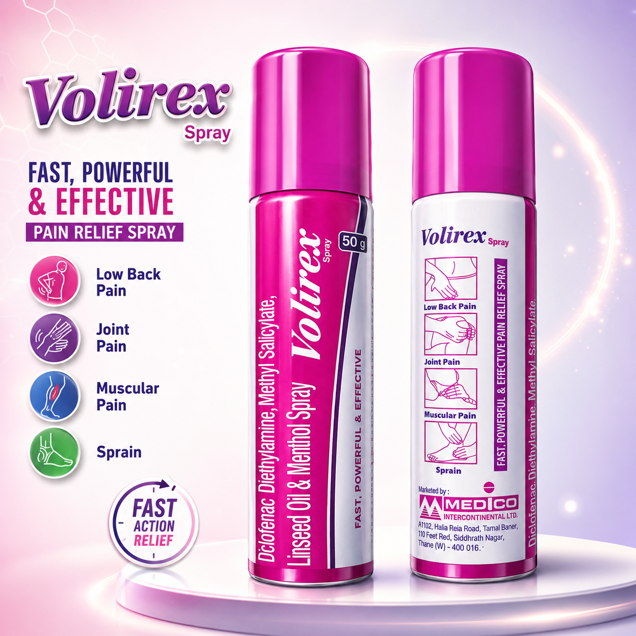VOLIREX SPRAY , Mrp : 178.00 - Image 3