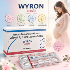 WYRON , Mrp : 40.00 / 10 Tablet